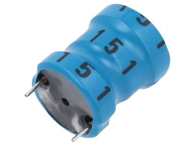 Smoorspoel: ferriet; 150uH; 2,8A; 150mΩ; ±10%; 10kHz Smoorspoel: ferriet; 150uH; 2,8A; 150mΩ; ±10%; 10kHz